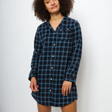 Lucy | Women's Flannel Sleep Shirt