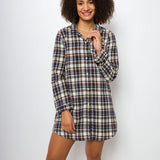 Lucy | Women's Flannel Sleep Shirt