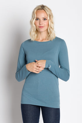 Melissa  Women's Three-Quarter Sleeve Thermal Top – Ably Apparel