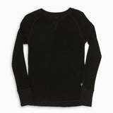 Hazel | Women's Raglan Thermal Crew Neck Shirt