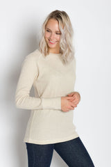 Hazel | Women's Raglan Thermal Crew Neck Shirt