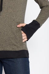 Poet | Women's Cowl Neck Jersey Top