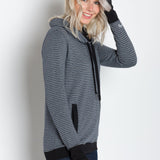 Luna A | Women's Plated Knit Cowl Neck Pullover
