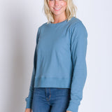 Daphne | Women's Long Sleeve Lightweight French Terry Sweatshirt