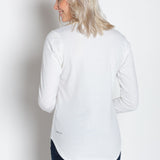 Pamela Heavy Tee | Women's Long Sleeve Crew Neck