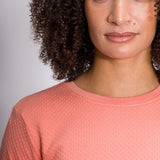 Emma | Women's Bubble Knit Crew Neck Sweatshirt