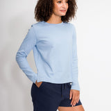 Emma | Women's Bubble Knit Crew Neck Sweatshirt