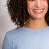 Emma | Women's Bubble Knit Crew Neck Sweatshirt