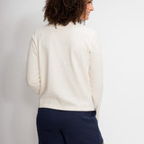 Emma | Women's Bubble Knit Crew Neck Sweatshirt