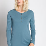 Virginia | Women's Crew Neck Henley