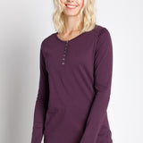 Virginia | Women's Crew Neck Henley