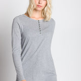 Virginia | Women's Crew Neck Henley
