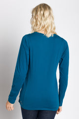 Virginia | Women's Crew Neck Henley