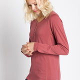 Virginia | Women's Crew Neck Henley