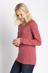 Virginia | Women's Crew Neck Henley