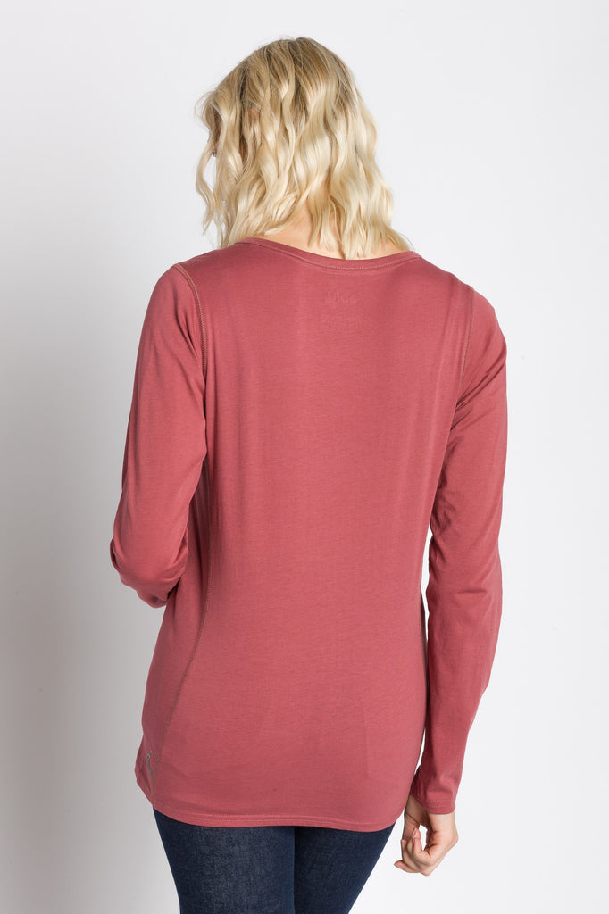 Virginia | Women's Crew Neck Henley
