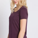 Polly Unbranded | Women's Anti-Stain Dropped Neckline Tee