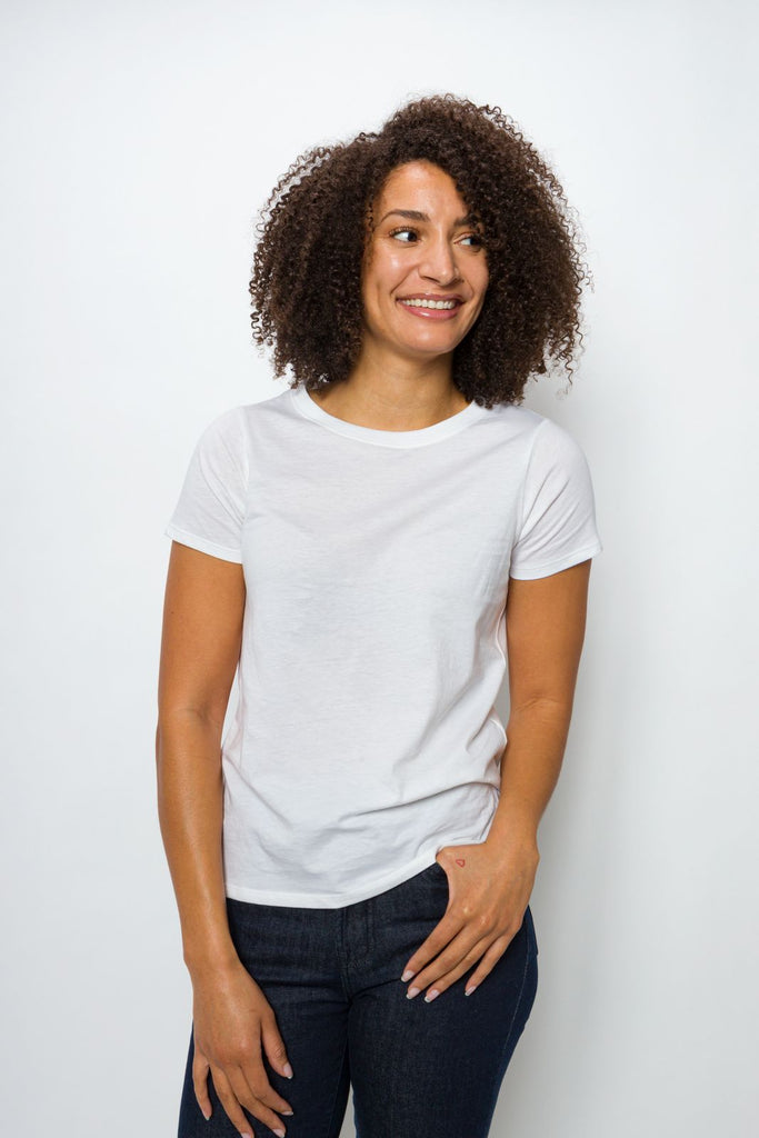 Daffodil Unbranded | Women's Anti-Stain Logo-less Pocket-less Tee