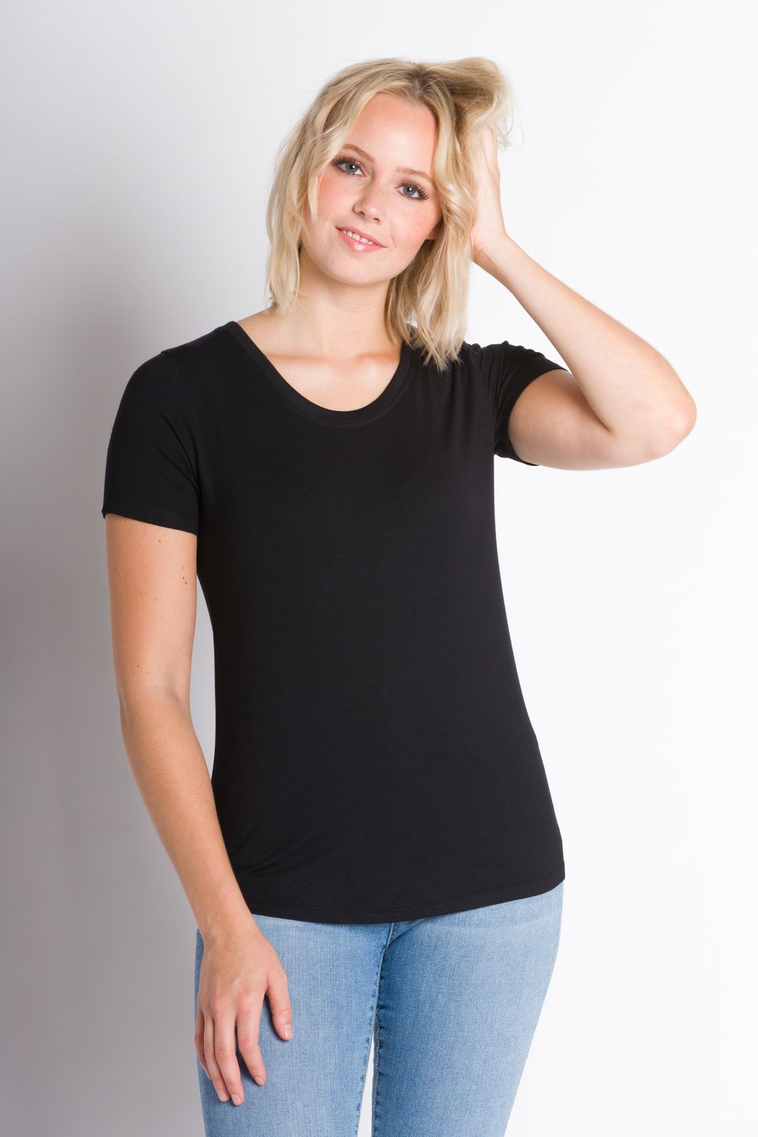 Cate | Women's Modal Short Sleeve Top