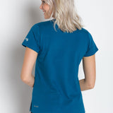 Vanessa Heavy Tee | Women's Anti-Stain Deep V-Neck T-Shirt