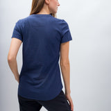 Natalie | Women's Anti-Stain Linen Cotton Blend Henley Top