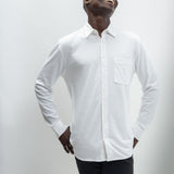 Logan | Men's Anti-Stain Linen Cotton Long Sleeve Button-Up Shirt