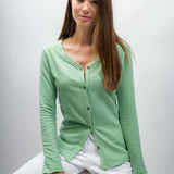 Anne | Women's Anti-Stain Textured Knit Cardigan