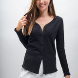 Anne | Women's Anti-Stain Textured Knit Cardigan