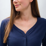 Anne | Women's Anti-Stain Textured Knit Cardigan