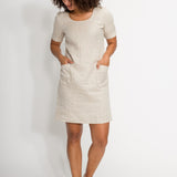 Diana | Women's Linen Smock Dress