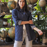 Catrine | Women's Denim Tunic Top