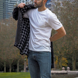 Denmark | Men's Heavy Cotton Shirt Jacket With Snaps