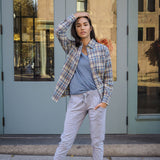 Lilac | Women's Rib Cuffs Sweatpants