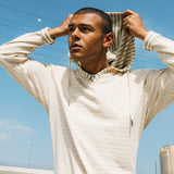 Rain | Men's Plated Knit Hooded Shirt